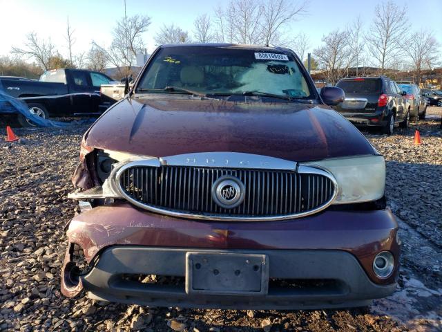 5GADT13SX72223352 - 2007 BUICK RAINIER CXL BURGUNDY photo 5