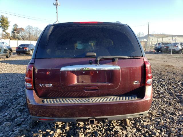 5GADT13SX72223352 - 2007 BUICK RAINIER CXL BURGUNDY photo 6