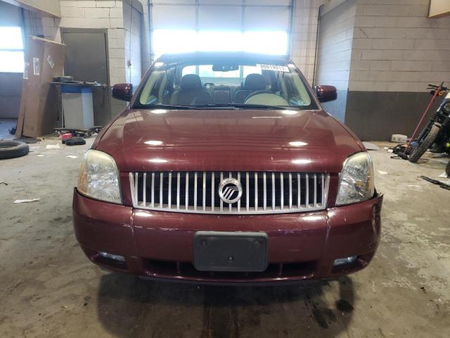 1MEHM43126G611780 - 2006 MERCURY MONTEGO PREMIER BURGUNDY photo 5