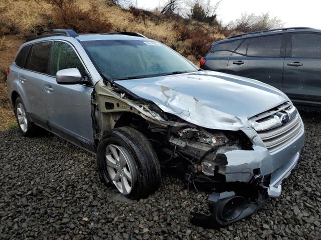 4S4BRBDC3E3273157 - 2014 SUBARU OUTBACK 2.5I PREMIUM SILVER photo 4