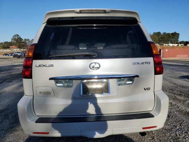 JTJBT20X760118531 - 2006 LEXUS GX 470 WHITE photo 6