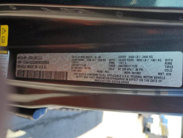 1C4HJXDG3MW530966 - 2021 JEEP WRANGLER U SPORT GRAY photo 13