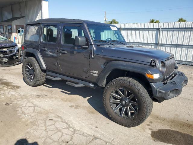 1C4HJXDG3MW530966 - 2021 JEEP WRANGLER U SPORT GRAY photo 4