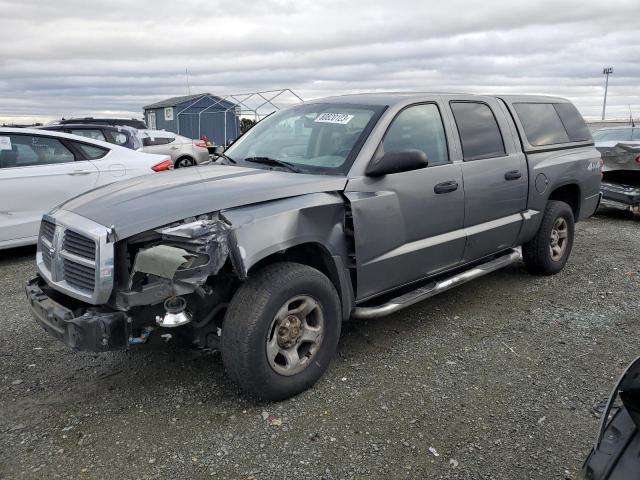 1D7HW28K75S259153 - 2005 DODGE DAKOTA QUAD GRAY photo 1