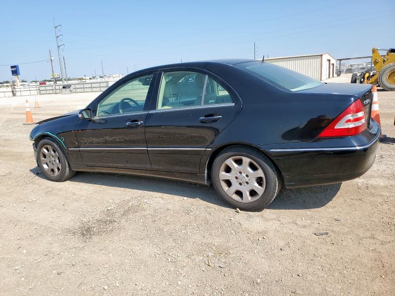 WDBRF64J85F585439 - 2005 MERCEDES-BENZ C 320 黑色 照片 2