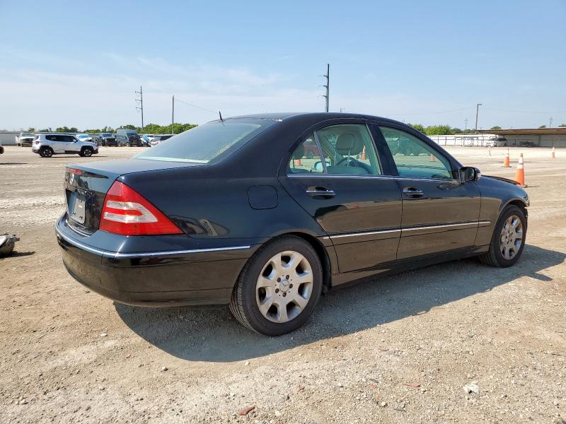 WDBRF64J85F585439 - 2005 MERCEDES-BENZ C 320 黑色 照片 3