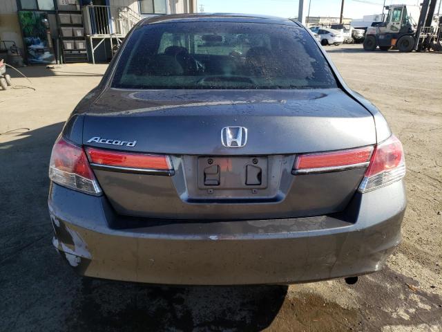 1HGCP2F38BA136994 - 2011 HONDA ACCORD LX GRAY photo 6