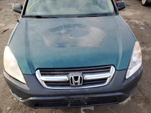 SHSRD78853U124973 - 2003 HONDA CR-V EX GREEN photo 11