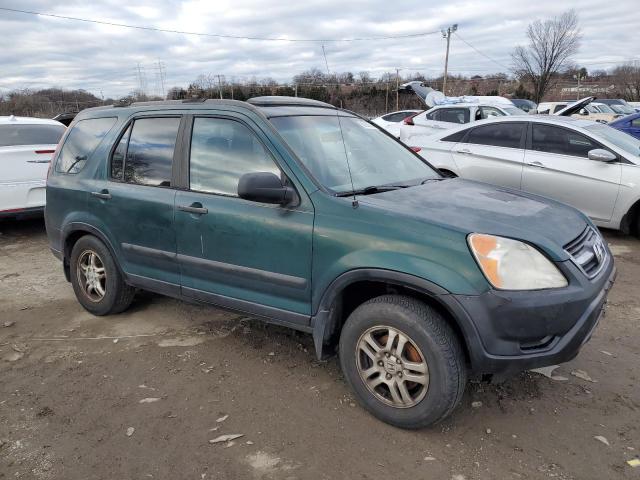 SHSRD78853U124973 - 2003 HONDA CR-V EX GREEN photo 4