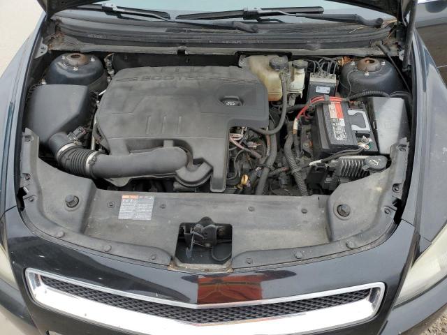 1G1ZC5E06CF205529 - 2012 CHEVROLET MALIBU 1LT BLACK photo 11