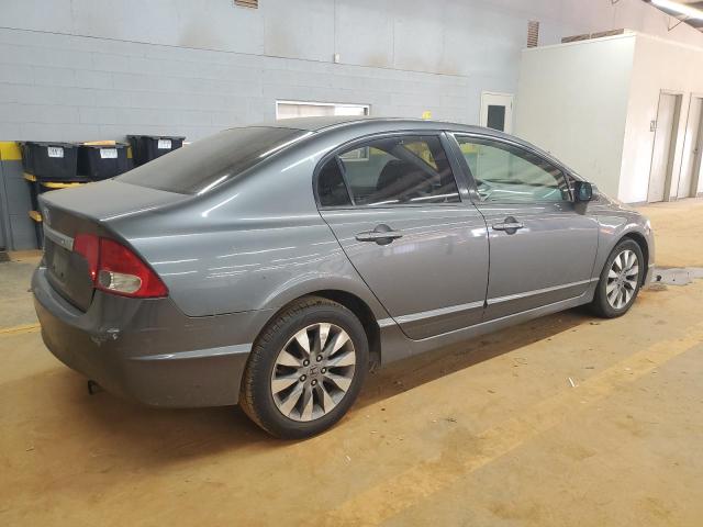 1HGFA168X9L004743 - 2009 HONDA CIVIC EX ნაცრისფერი ფოტო 3