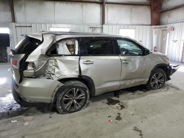 5TDJKRFHXGS277925 - 2016 TOYOTA HIGHLANDER XLE CREAM photo 3