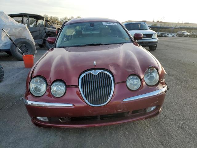 SAJEA01U44HM95705 - 2004 JAGUAR S-TYPE 4.2 RED photo 5