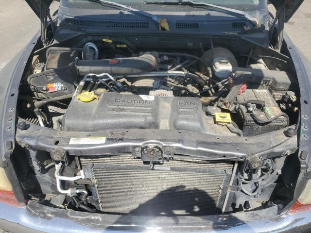 1B7HG48N02S633708 - 2002 DODGE DAKOTA QUAD SLT GRAY photo 11