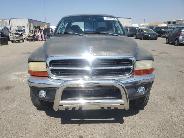 1B7HG48N02S633708 - 2002 DODGE DAKOTA QUAD SLT GRAY photo 5