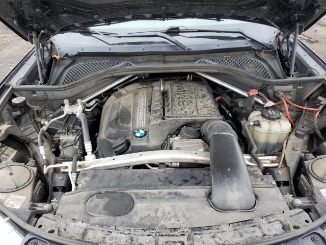 5UXKR0C52H0U54122 - 2017 BMW X5 XDRIVE35I შავი ფოტო 12