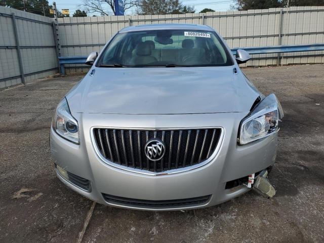 2G4GT5GR7C9127762 - 2012 BUICK REGAL PREMIUM SILVER photo 5