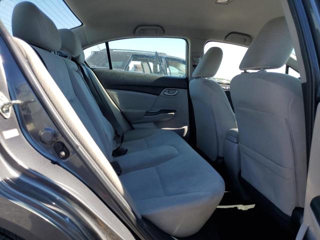 2HGFB2E41DH018568 - 2013 HONDA CIVIC LX CHARCOAL photo 10
