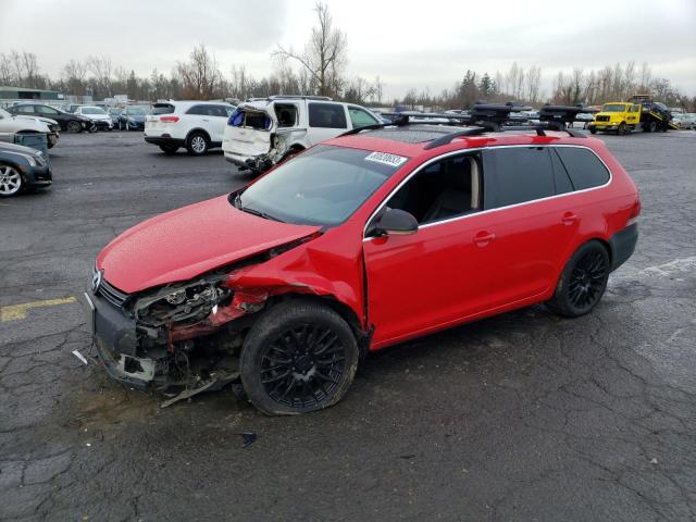 3VWML7AJXDM694656 - 2013 VOLKSWAGEN JETTA TDI RED photo 1