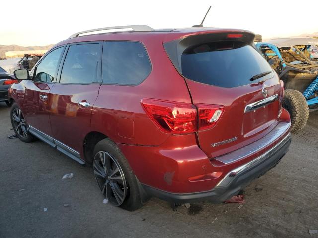 5N1DR2MM6HC675146 - 2017 NISSAN PATHFINDER S RED photo 2