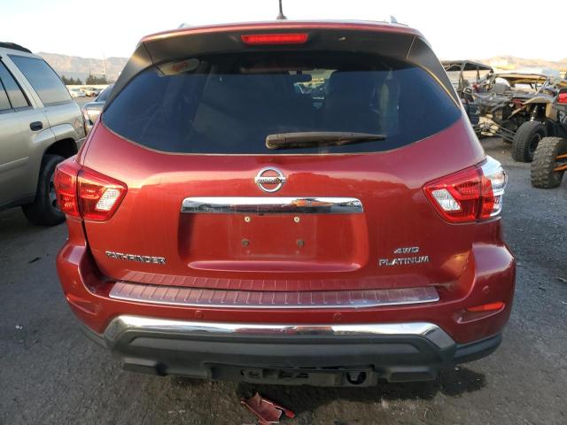 5N1DR2MM6HC675146 - 2017 NISSAN PATHFINDER S RED photo 6