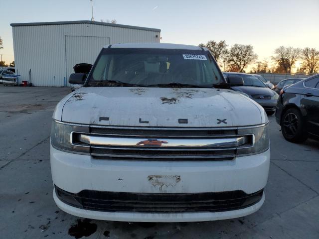 2FMGK5B82GBA07979 - 2016 FORD FLEX SE WHITE photo 5