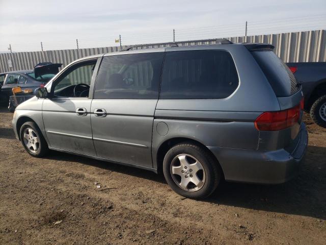 2HKRL18691H593102 - 2001 HONDA ODYSSEY EX GRAY photo 2