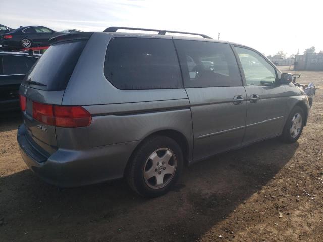 2HKRL18691H593102 - 2001 HONDA ODYSSEY EX GRAY photo 3