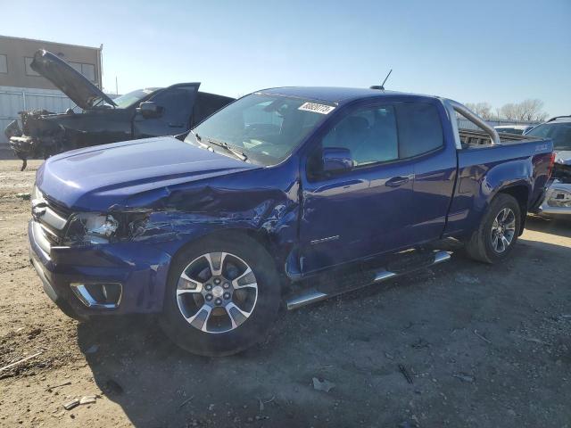 1GCHTDEN6H1234770 - 2017 CHEVROLET COLORADO Z71 BLUE photo 1