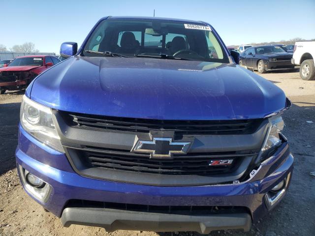 1GCHTDEN6H1234770 - 2017 CHEVROLET COLORADO Z71 BLUE photo 5