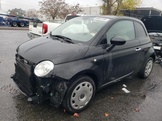 3C3CFFAR5CT203411 - 2012 FIAT 500 POP BLACK photo 1