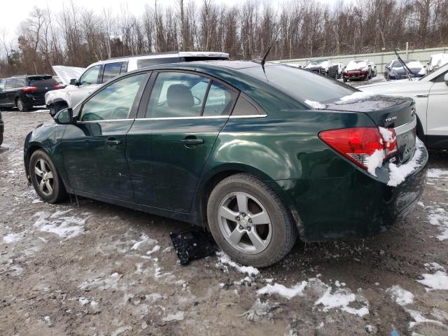 1G1PC5SB9E7376396 - 2014 CHEVROLET CRUZE LT GREEN photo 2