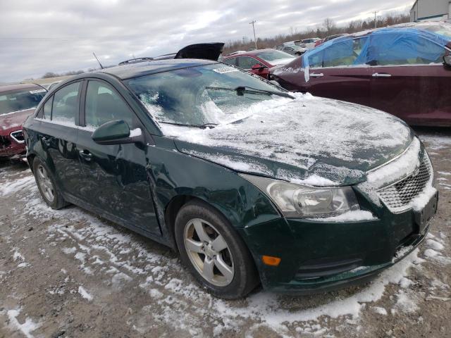 1G1PC5SB9E7376396 - 2014 CHEVROLET CRUZE LT GREEN photo 4