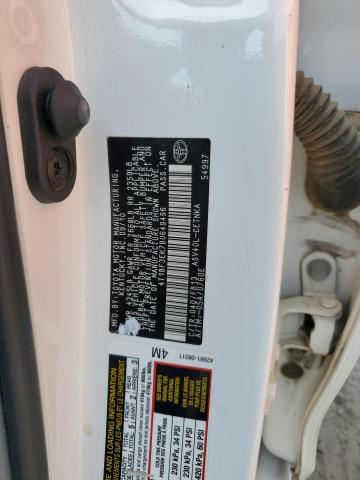 4T1BF3EK7BU649496 - 2011 TOYOTA CAMRY BASE أبيض صورة 12