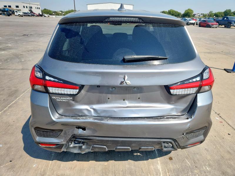 JA4APUAU4MU014405 - 2021 MITSUBISHI OUTLANDER ES ნაცრისფერი ფოტო 6