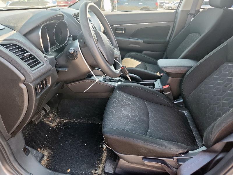 JA4APUAU4MU014405 - 2021 MITSUBISHI OUTLANDER ES ნაცრისფერი ფოტო 7