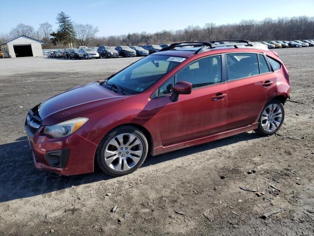 JF1GPAS6XD2854267 - 2013 SUBARU IMPREZA SPORT LIMITED RED photo 1