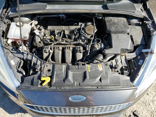 1FADP3F21FL339810 - 2015 FORD FOCUS SE GRAY photo 11