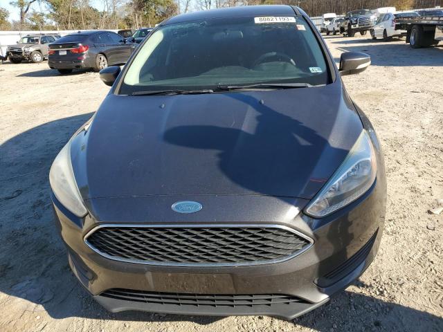 1FADP3F21FL339810 - 2015 FORD FOCUS SE GRAY photo 5