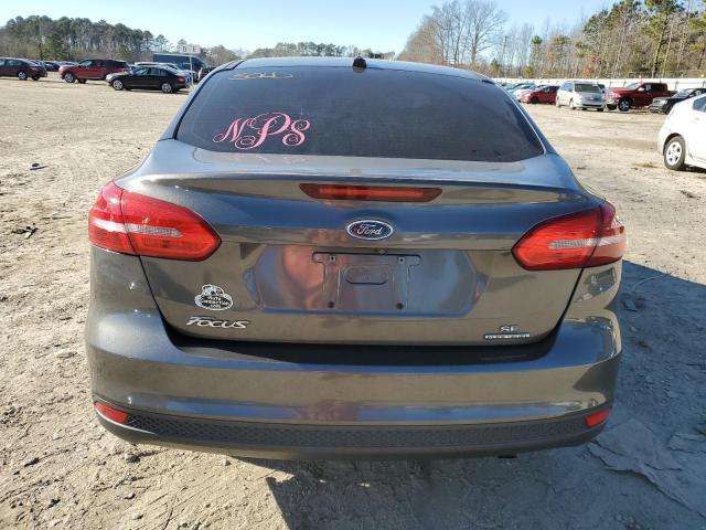 1FADP3F21FL339810 - 2015 FORD FOCUS SE GRAY photo 6