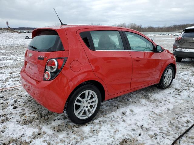 1G1JC6SH5C4207569 - 2012 CHEVROLET SONIC LT RED photo 3