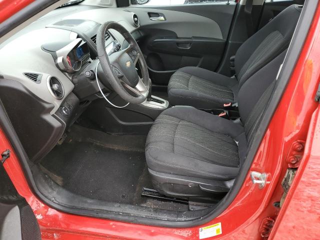 1G1JC6SH5C4207569 - 2012 CHEVROLET SONIC LT RED photo 7