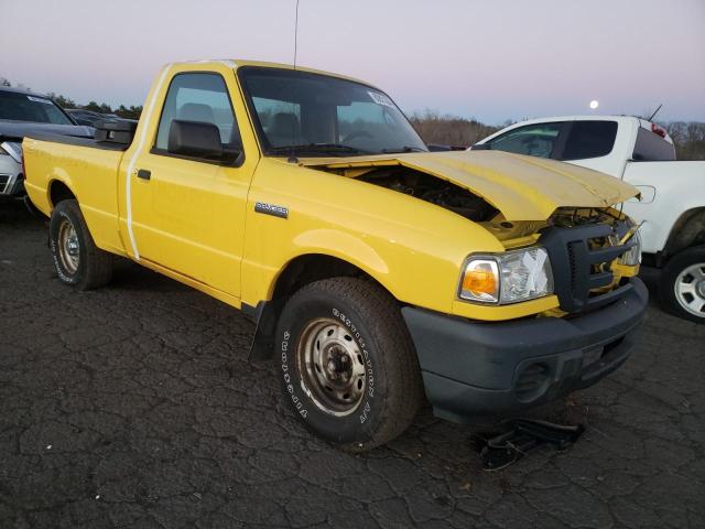 1FTYR10D28PA93348 - 2008 FORD RANGER YELLOW photo 4