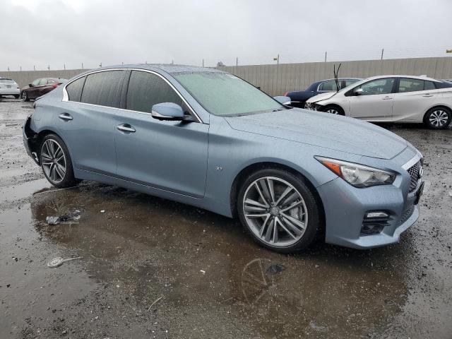 JN1BV7AP7EM675426 - 2014 INFINITI Q50 BASE SILVER photo 4