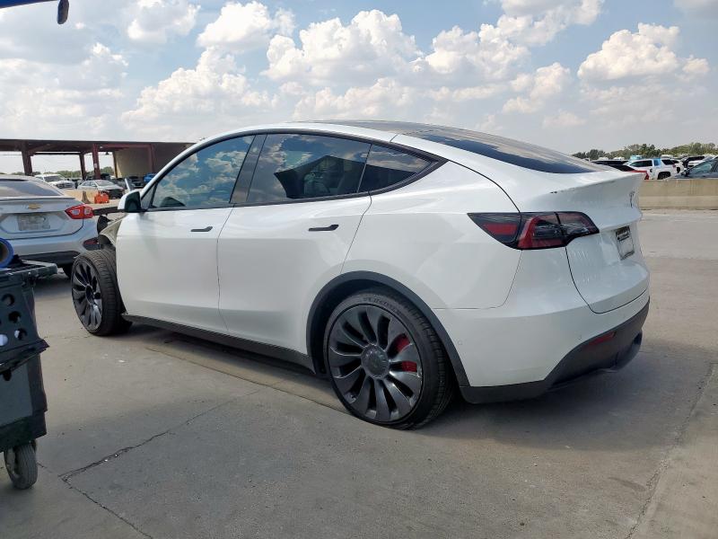 7SAYGDEF6NF536532 - 2022 TESLA MODEL Y თეთრი ფოტო 2