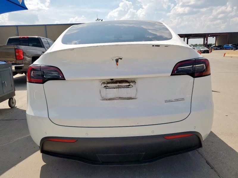 7SAYGDEF6NF536532 - 2022 TESLA MODEL Y თეთრი ფოტო 6