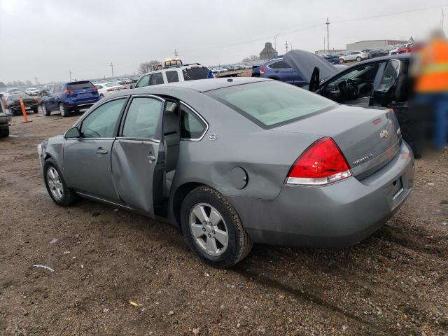 2G1WT55K789103094 - 2008 CHEVROLET IMPALA LT GRAY photo 2