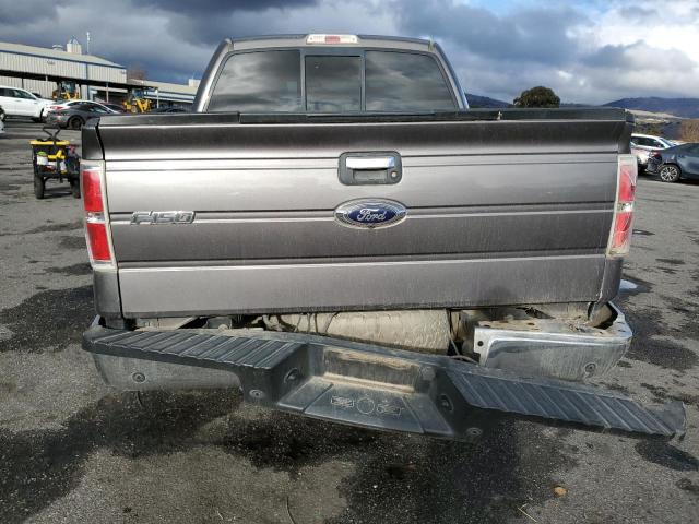 1FTFW1ET5EKD26289 - 2014 FORD F150 SUPERCREW GRAY photo 6