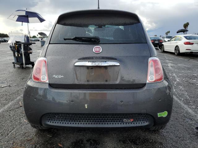 3C3CFFGE7HT636627 - 2017 FIAT 500 ELECTRIC CHARCOAL photo 6