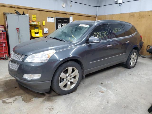 1GNKVLED6BJ161755 - 2011 CHEVROLET TRAVERSE LTZ GRAY photo 1